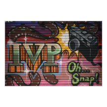 Taiwanese graffiti, Taipei, Taiwan Photographic Print