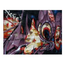 Taiwanese graffiti, Taipei, Taiwan Post Cards