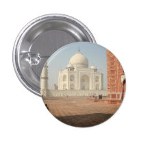 Taj Mahal, Agra, India Pinback Button