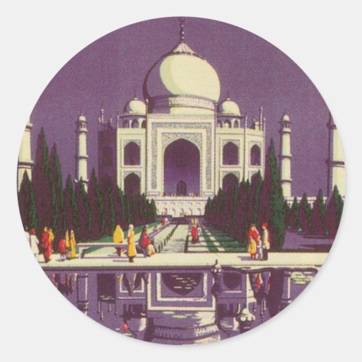Taj Mahal, Agra Stickers Zazzle