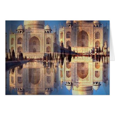 Taj Mahal Card by squirrel27