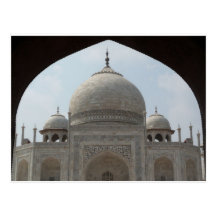 Taj Mahal Post Card