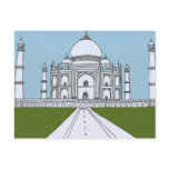 Taj Mahal postcards