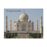 taj mahal postcards