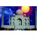 Taj Mahal with sun Cut Outs