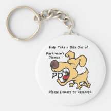 Take a Bite Out of Parkinson's Key Chains