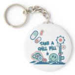 Take a Chill Pill keychains