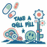 Take a Chill Pill photo sculptures