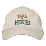 Take a Hike! embroidered hats