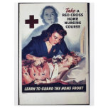 Take-A Red Gross Home Nursing Course flyers
