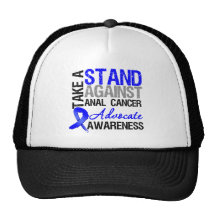 Take a Stand Against Anal Cancer Trucker Hats