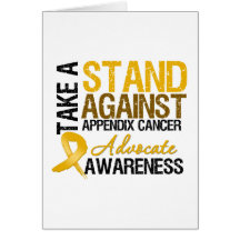 Take a Stand Against Appendix Cancer Card