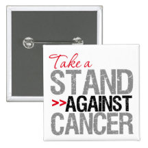 Take a Stand Against Cancer - Melanoma Pinback Button