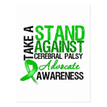 Take a Stand Against Cerebral Palsy Post Card