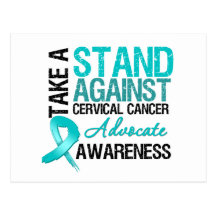 Take a Stand Against Cervical Cancer Post Card