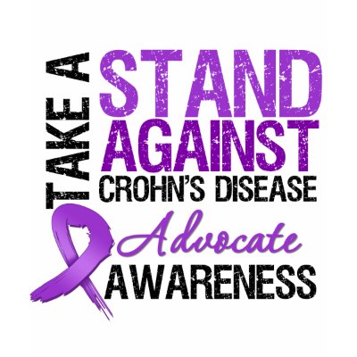 Take a Stand Against Crohn's Disease Tshirts by giftsforawareness