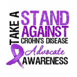 Take a Stand Against Crohn's Disease t-shirts