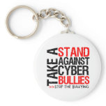 Take a Stand Against Cyber Bullies keychains