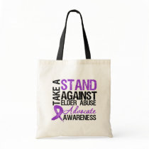 Take A Stand Against Elder Abuse Canvas Bag