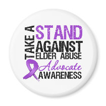 Take A Stand Against Elder Abuse Magnet