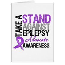 Take a Stand Against Epilepsy Greeting Cards