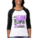 Take a Stand Against Lupus t-shirts