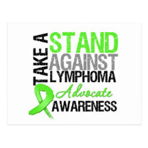 Take a Stand Against LYMPHOMA Postcards