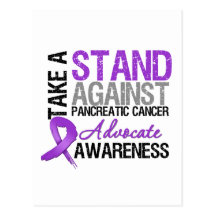 Take a Stand Against Pancreatic Cancer Postcards
