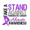 Take a Stand Against Pancreatic Cancer t-shirts