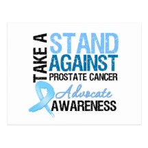 Take a Stand Against Prostate Cancer Post Card