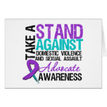 Take A Stand Domestic Violence Sexual Assault cards