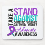 Take A Stand Domestic Violence Sexual Assault mousepads