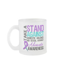 Take A Stand Domestic Violence Sexual Assault Mugs