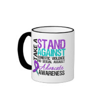 Take A Stand Domestic Violence Sexual Assault Coffee Mug