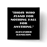 TAKE A STAND POLITICAL BUTTON