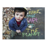 Take Care of Earth Post Card