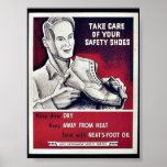 Take Care Of Your Safety Shoes posters