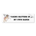 Take Control of Valentines Day Bumper STicker bumper stickers