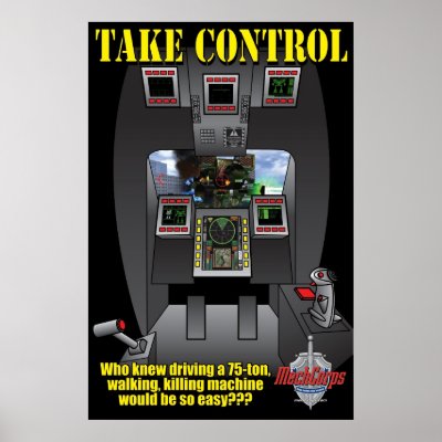 Take Control Poster 01 by MechCorps
