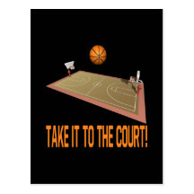 Take It To The Court Postcards