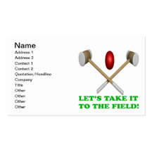 Take It To The Field Business Card