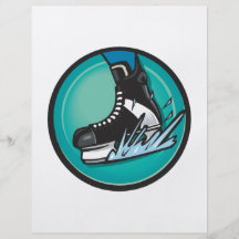 Take It To The Ice Flyer Design