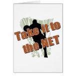 Take it to the Net Greeting Card