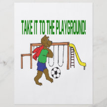 Take It To The Playground Full Color Flyer