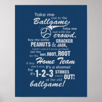 Take Me Out To The Ballgame - Blue