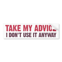 Take My Advice