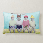 Take Over the World Retro Humourous Throw Pillow