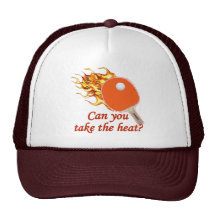 Take the Heat Flaming Ping Pong Mesh Hat