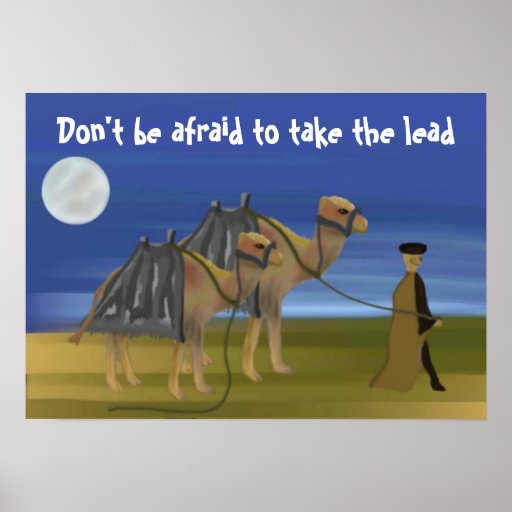 Take the lead posters