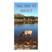 TAKE TIME TO REFLECT CUSTOMIZED PHOTO CARD
